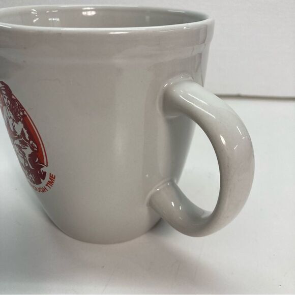 The Girls Wheels Through Time Large Coffee Mug Red White Biker Babes Souviener - Picture 4 of 12